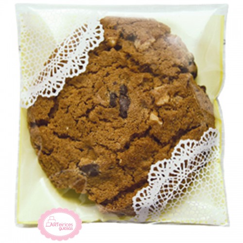 Sacos Celofane Amarelo Renda